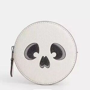 Coach Halloween Skull Coin Purse NIP